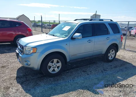 2008 Ford Escape Hybrid z USA, uszkodzony, nr VIN 1FMCU49H08KD64335